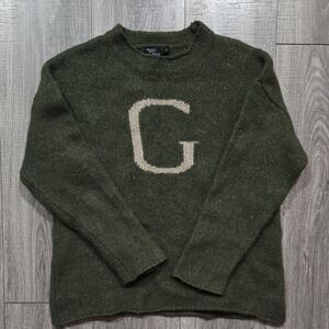 Harry Potter Weasley “G” Sweater Universal Studios Wool Knit George Ginny Wizard